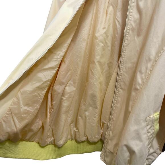 Vintage 1990s  Country Concepts Yellow Casual Zip Bomber Jacket 2XL - Picture 8 of 14